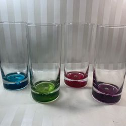 Vintage Multi Color Tumblers 