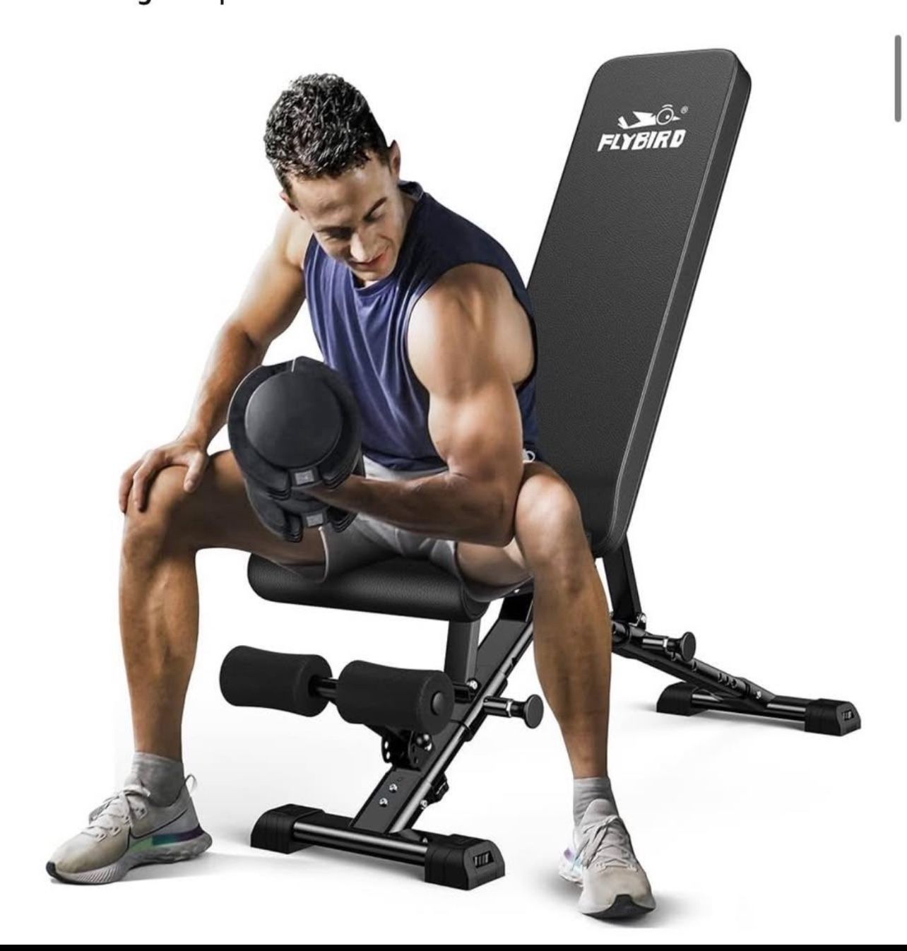 Fly bird Foldable/Adjustable Weight Bench