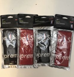Supreme nike nba wristbands