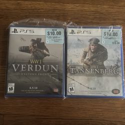 PS5 WW1 Verdun and Tannenberg games sealed
