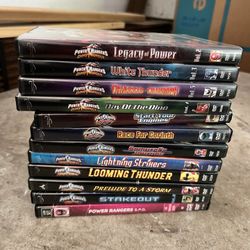 Power Rangers DVDs Set 3 