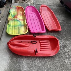 Snow sleds