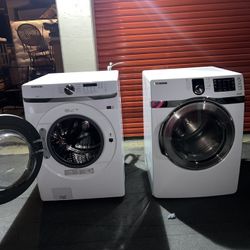 Samsung White Load Laundry Package Washer&dryer Touch Samsung 