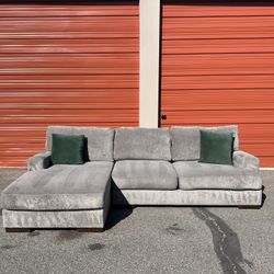 Ashley’s Gray Sectional Sofa Couch