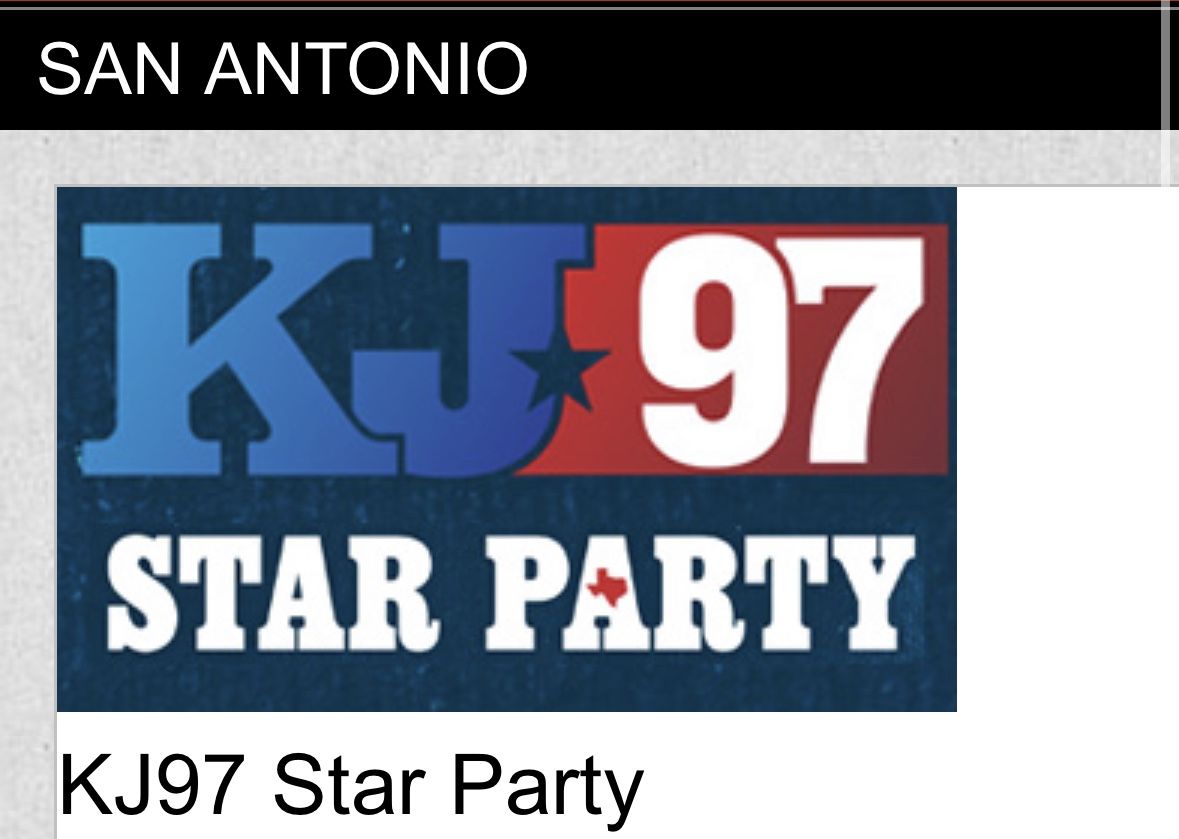 KJ 97 Star Party Tickets
