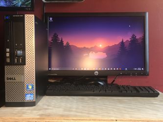 Fast Dell desktop computer 240SSD i5