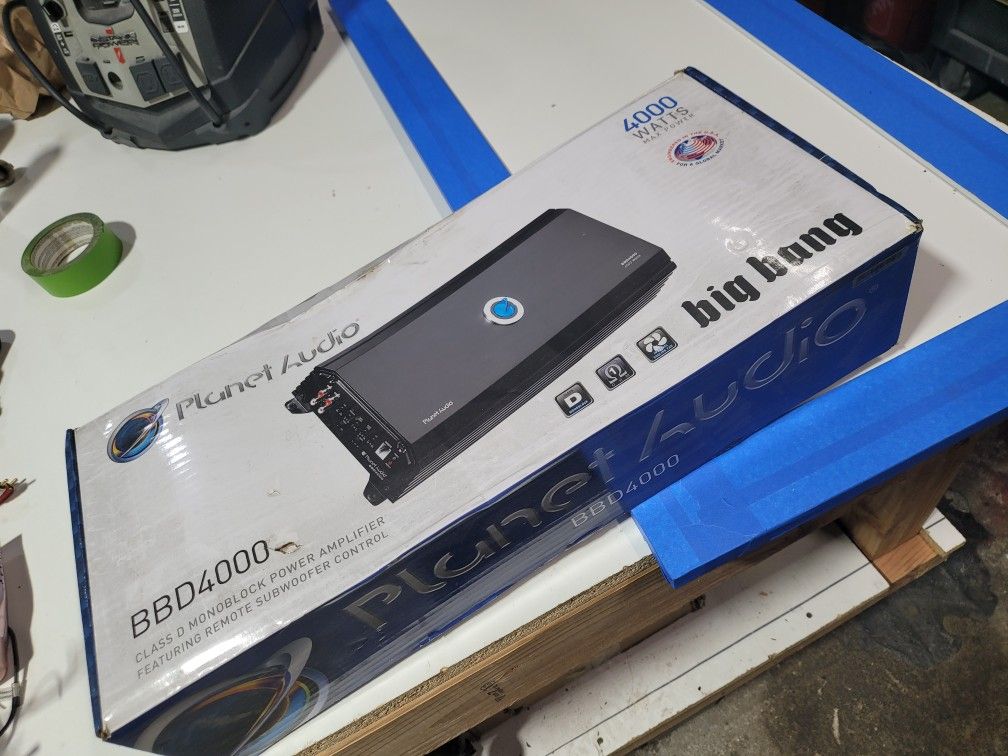Planet Audio Big Bang Amplifier