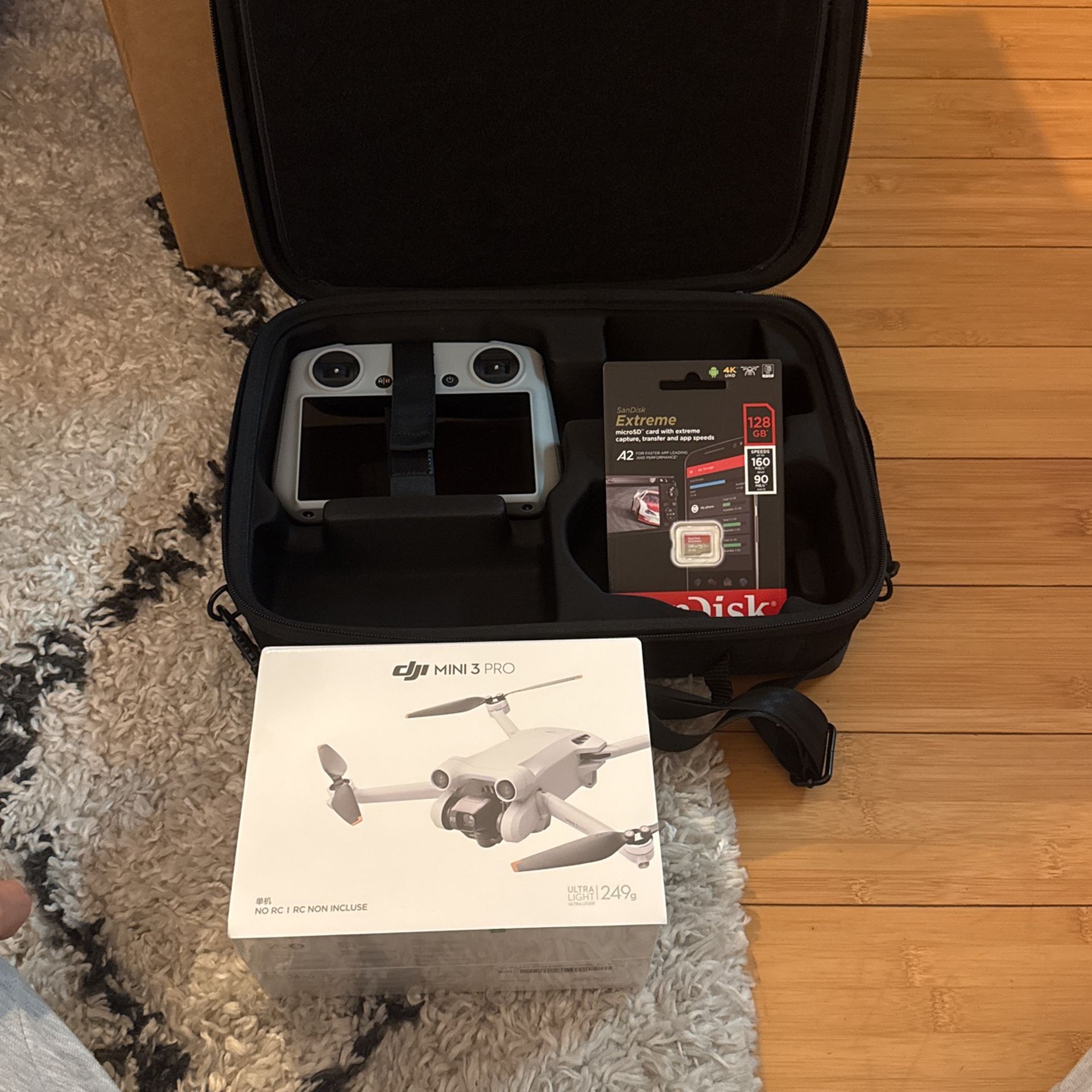 Brand New Mini 3 Pro with Barely Used RC Remote