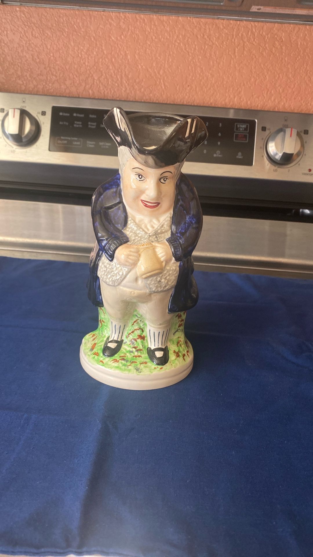 Sampson Smith Olde Stafforshire Figure Water Pitcher