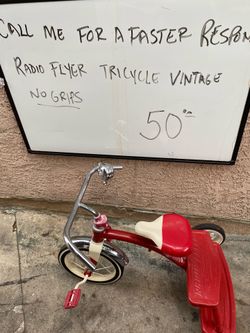 Radio Flyer tricycle