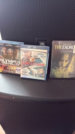 New DVDs $15 each