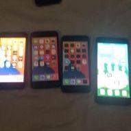 2 IPHONE SE, 1 IPHONE 8 PLUS, 1IPHONE 8
