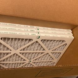 Three AC Air Filters - 20” X 20” X 1”