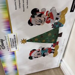 Minnie And Mickey Lighted Yard Decor