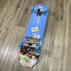 Studio Ghibli Spirited Away Skateboard (Brand New) 