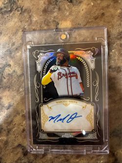 Marcell Ozuna Topps Chrome Certified Autograph Card
