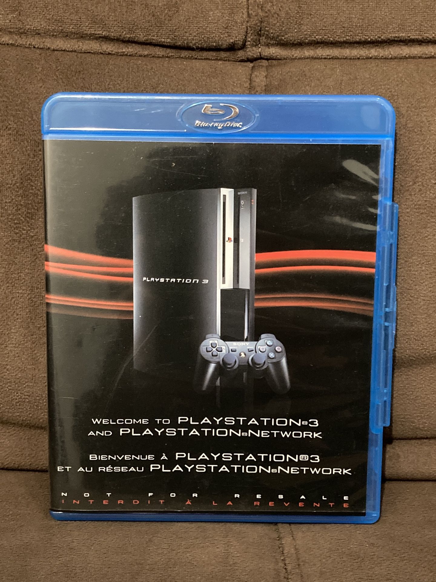 PS3 PlayStation 3 Welcome Network Startup Disc 