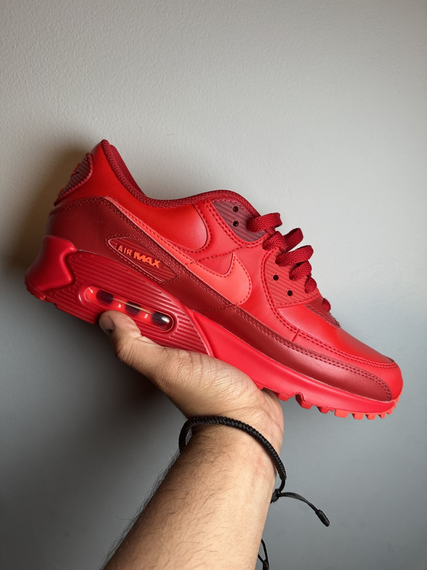 Nike Air Max 90 Triple Red Nike Air Max 90 Men's Shoe Athletic