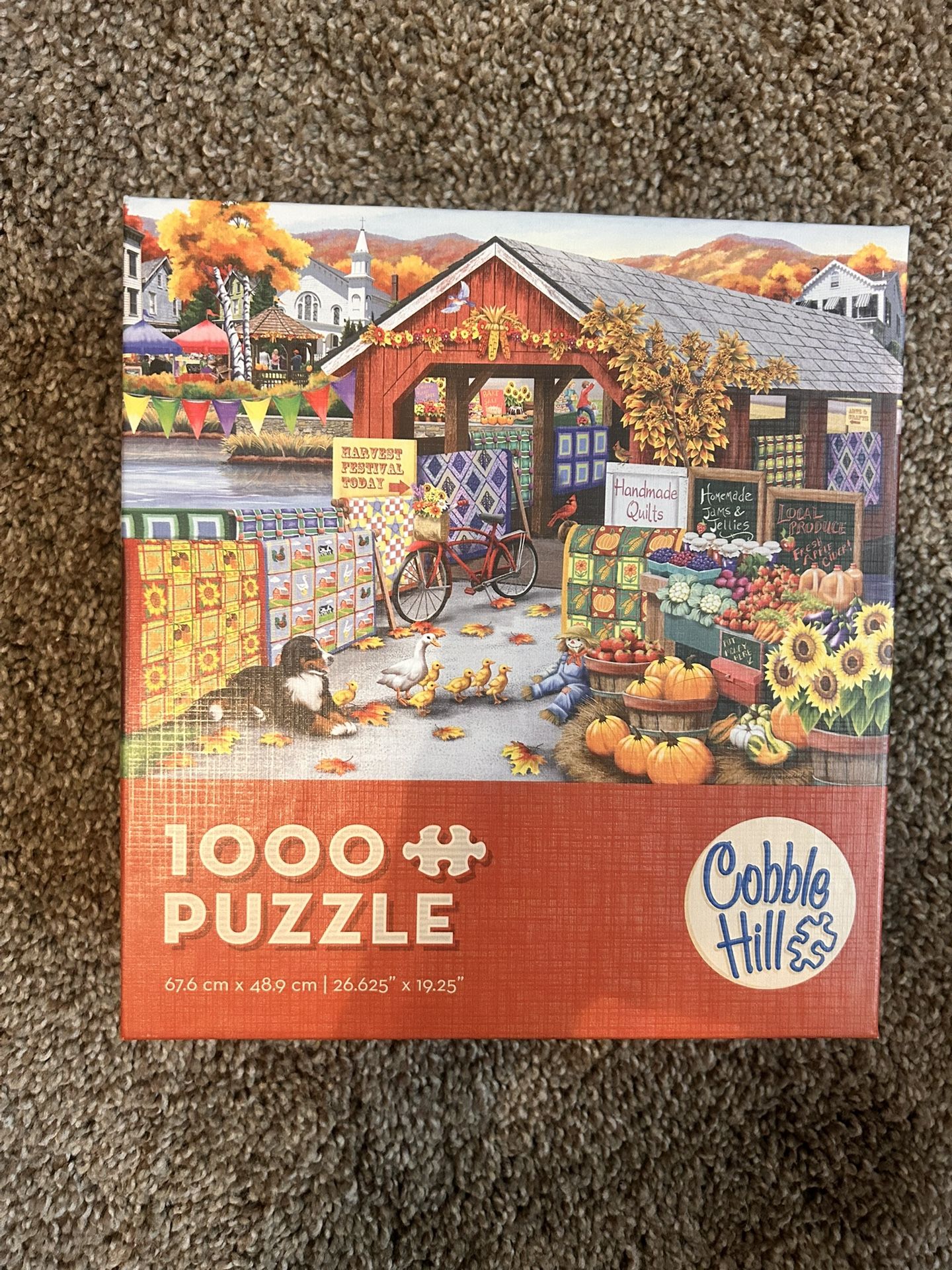 Cobble Hill - Harvest Festival - 1000 Piece Puzzle