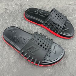 Christian Louboutin Men’s Slides With Box 2026 New