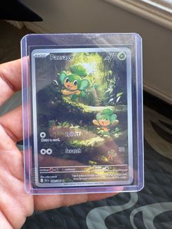 Pokemon- Black Bolt, Pansage, Illustration Rare 080/086