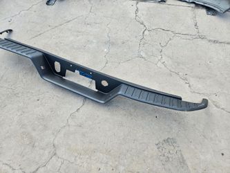Chevy silverado gmc sierra rear bumper plastic oem