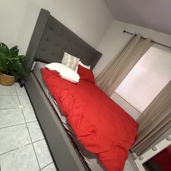 Queen bed frame