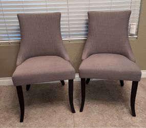 Set of 2 Upholstered Dining Chairs