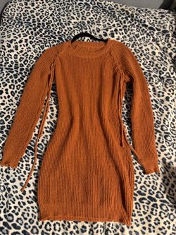 Knit Sweater Mini Dress
