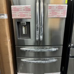 Samsung 29 Cu 4 Door Refrigerator - Stainless Steel 