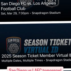 SDFC Vs LAFC 2 Seats Available 