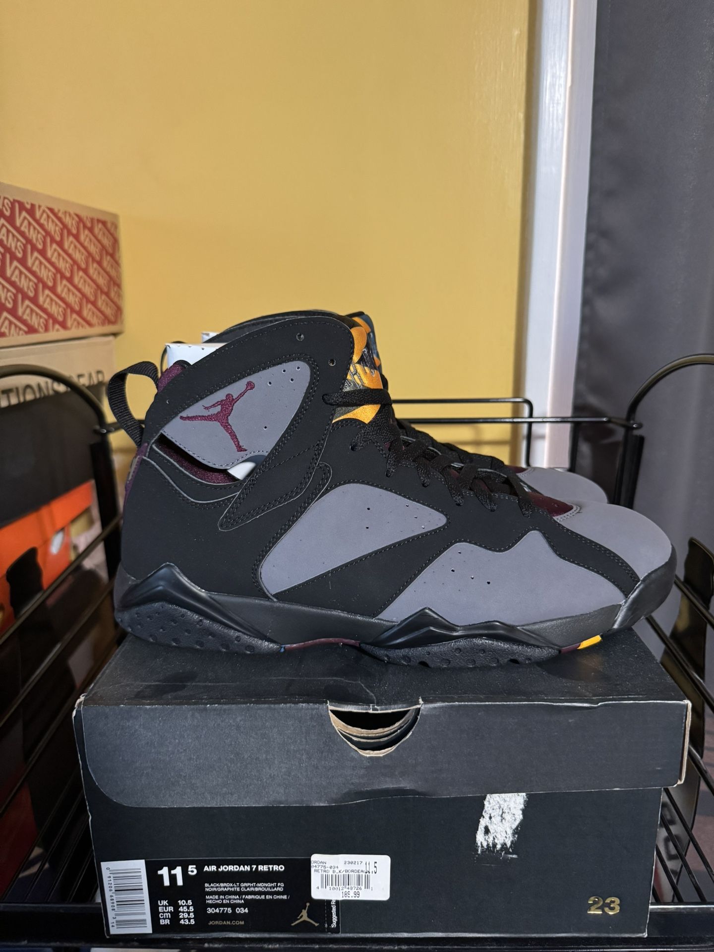 Nike Air Jordan Retro 7 Bordeaux
