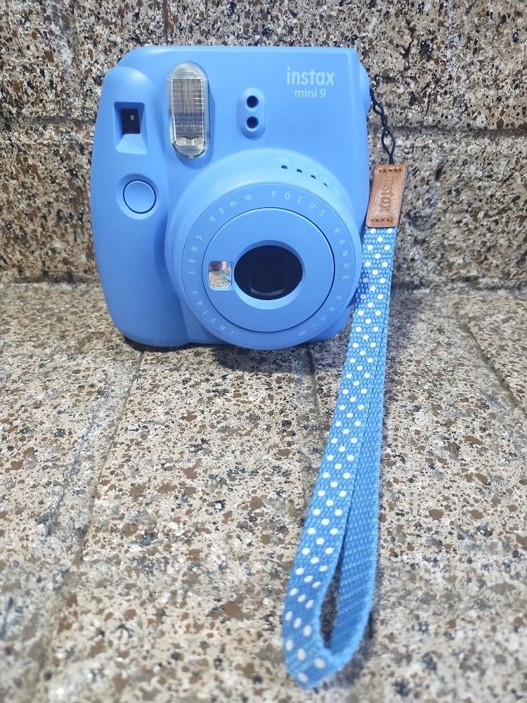 Fujifilm Instax Mini 9 Camera Blue