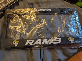 Los Angeles Rams License Plate Frame