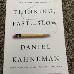 Thinking Fast and Slow Paperback Daniel Kahneman 