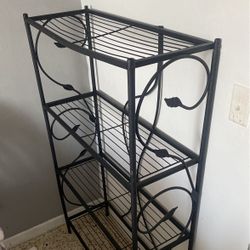 Storage shelves