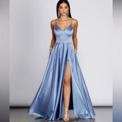 Windsor Juliet Formal High Slit Dress