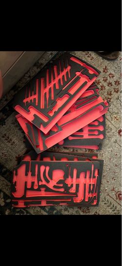 Snap on foam cut outs