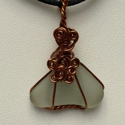 Handcrafted Ocean Glass Pendant