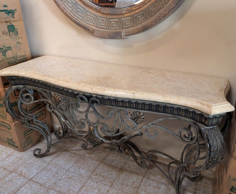 Entrance/ console table with a faux marble top
$500- MIAMI, FL