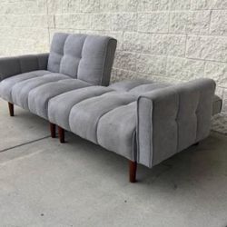 Futon Couch With Pull Out Bed Sofa 