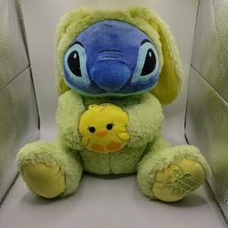 Disney Stitch Easter Bunny Disney Store 2019 Plush 12” Soft Toy Retired