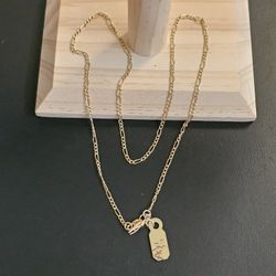 10k Gold Necklace 18.5 Inch