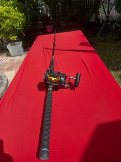 Penn Formula 15KG 2-Speed Conventional Reel with Osprey Marine 7’ 20-50 lb. Rod