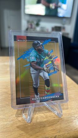 Randy Arozarena 2026 Topps Finest Uncommon True Gold Refractor SSP 2/50
