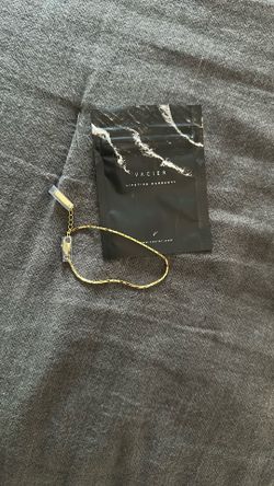 Gold Wire Chain Bracelet 