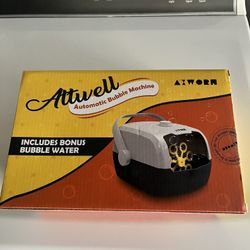 Bubble Machine, Automatic Bubble Blower Rechargeable 