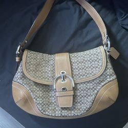 Coach Soho Signature Jacquard Shoulder Bag