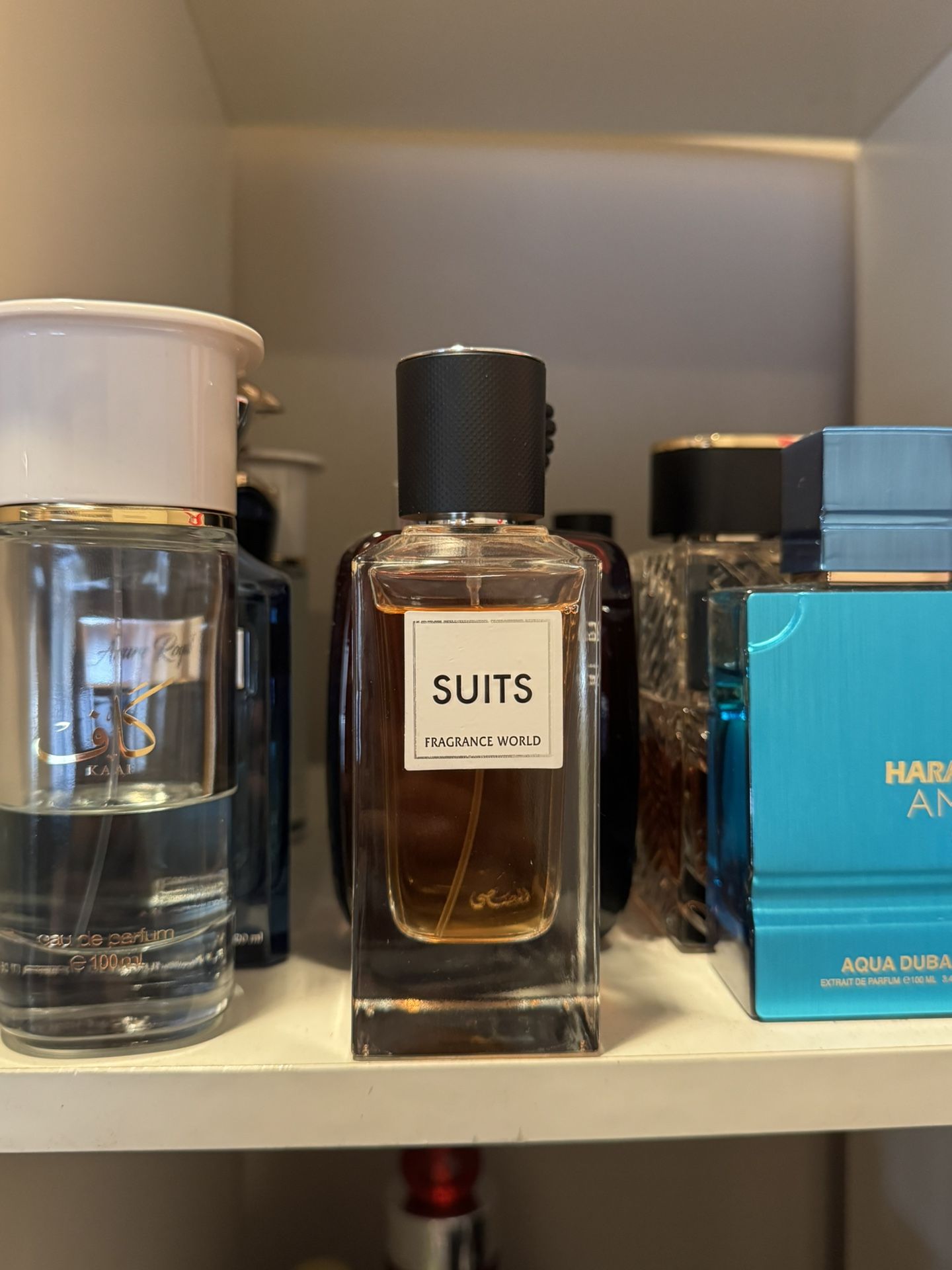 Fragrance World Suits EDP 3.40z 95% Full