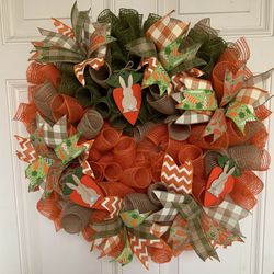 PRICE CUT Easter Door Wreath